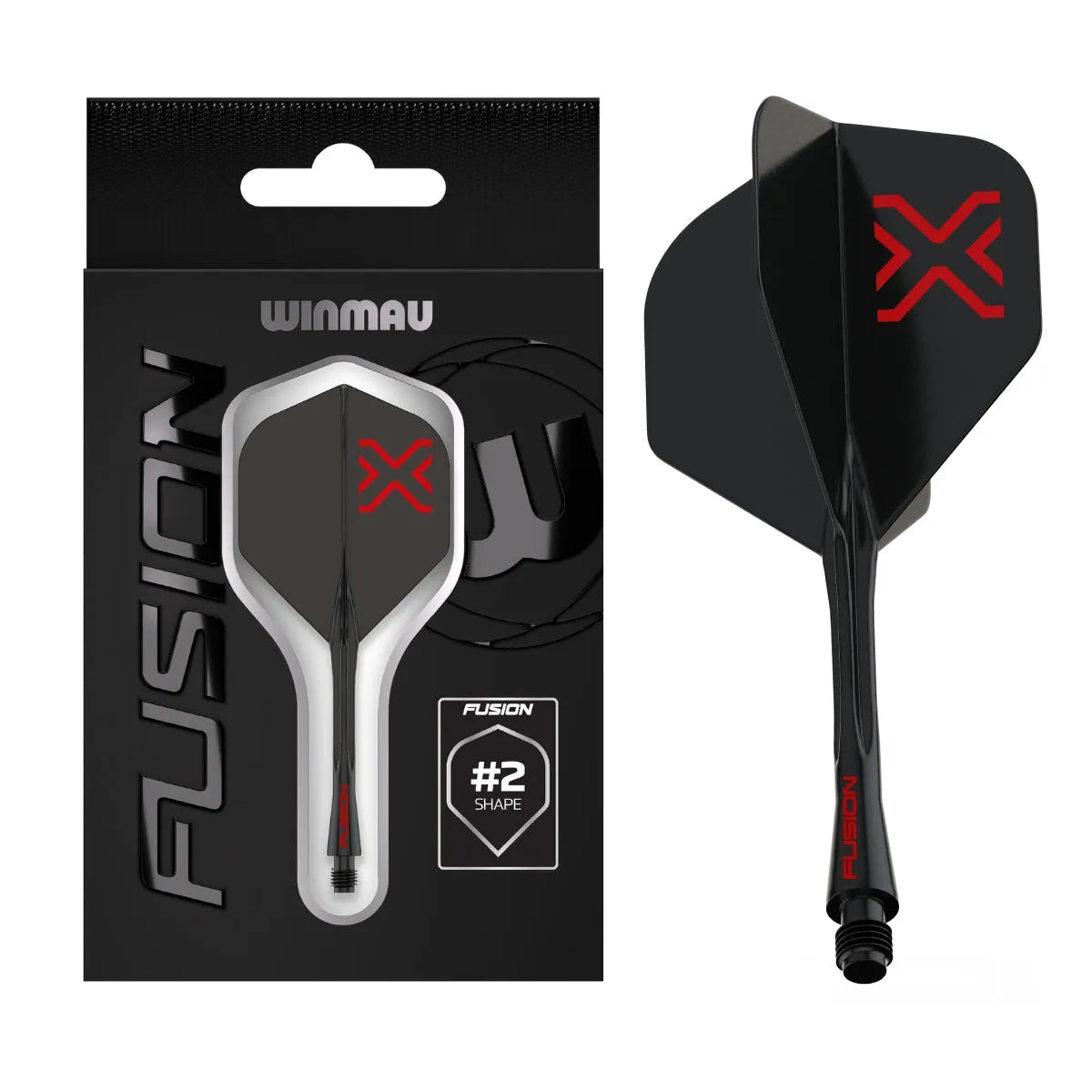 Winmau Blade X Fusion Integrated Flight System-1-Short-Premier Darts