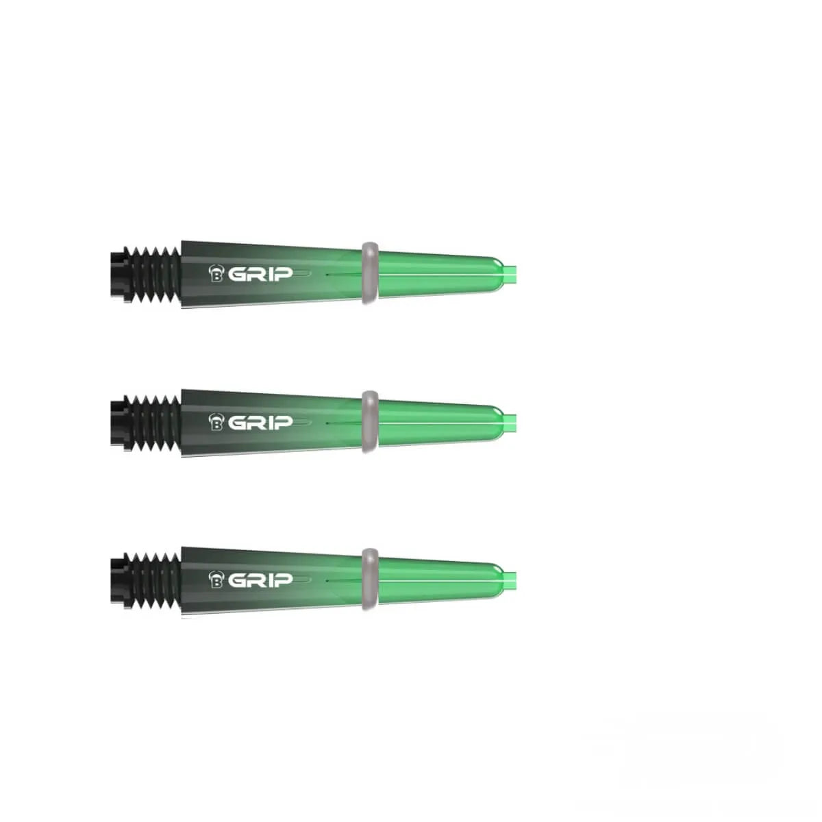Bull's DE B-Grip-2 TTB Dart Shafts-6-Green-Extra Short-Premier Darts