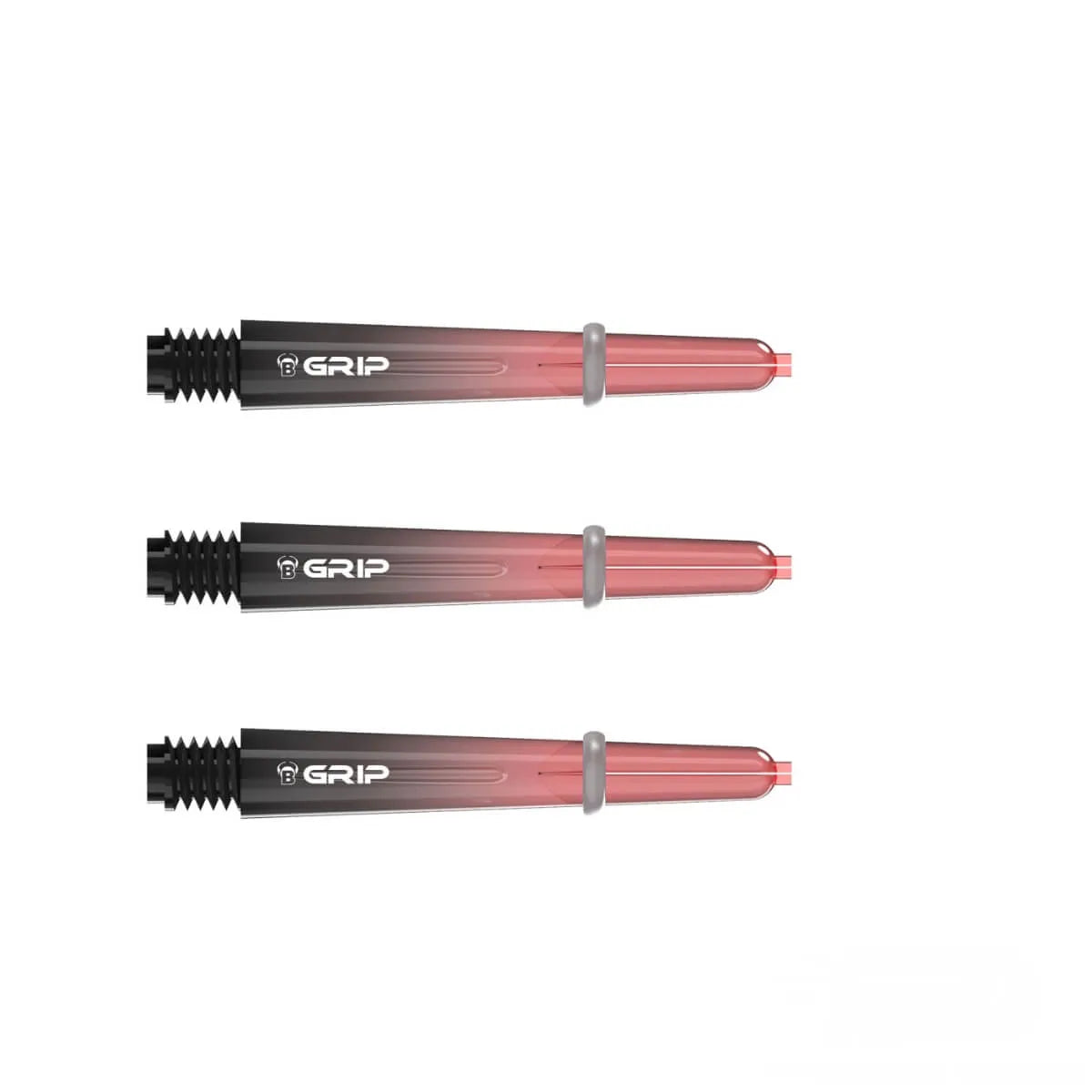 Bull's DE B-Grip-2 TTB Dart Shafts-11-Red-Short-Premier Darts