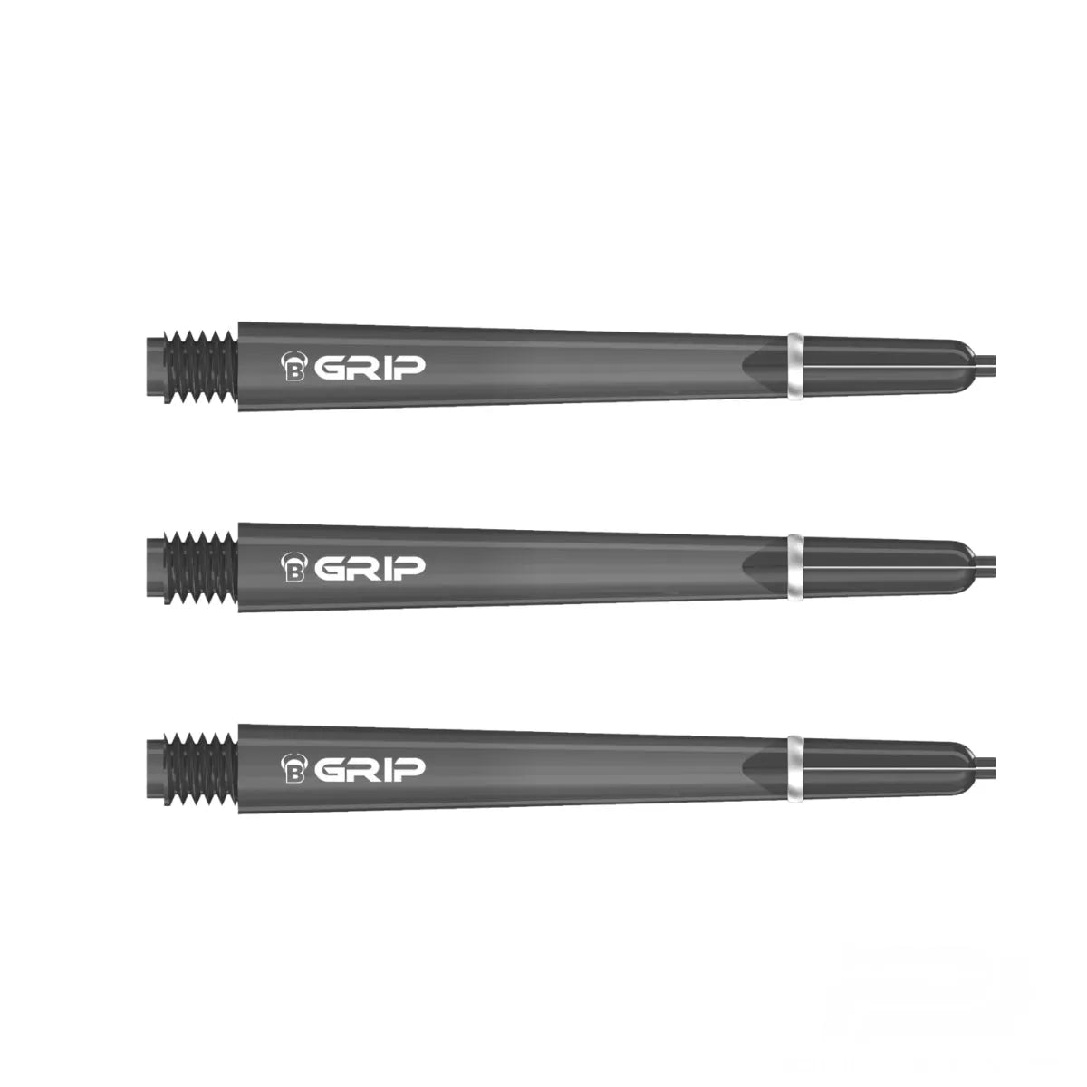 Bull's DE B-Grip-2 CL Nylon Dart Shafts-4-Black-Medium-Premier Darts