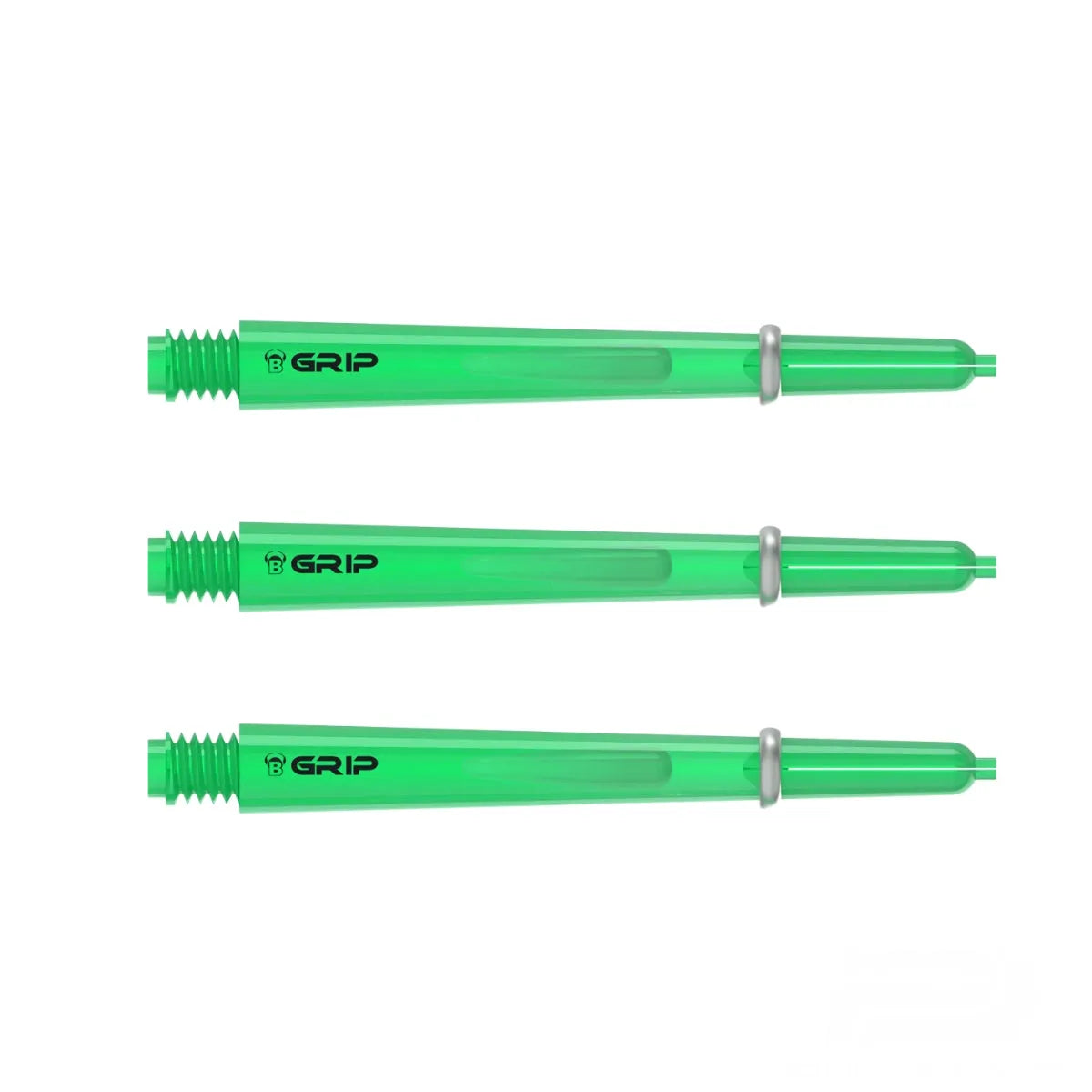 Bull's DE B-Grip-2 CL Nylon Dart Shafts-13-Green-Medium-Premier Darts
