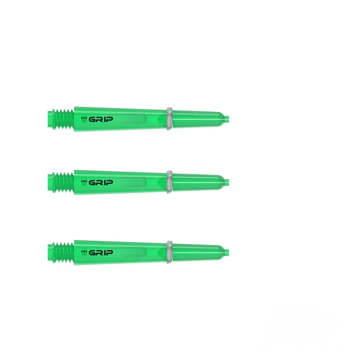 Bull's DE B-Grip-2 CL Nylon Dart Shafts-11-Green-Short-Premier Darts