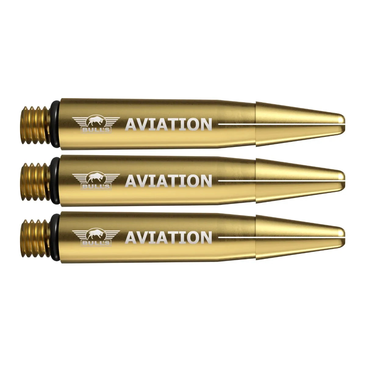 Bull's NL Aviation Shafts-11-Gold-Short-Premier Darts
