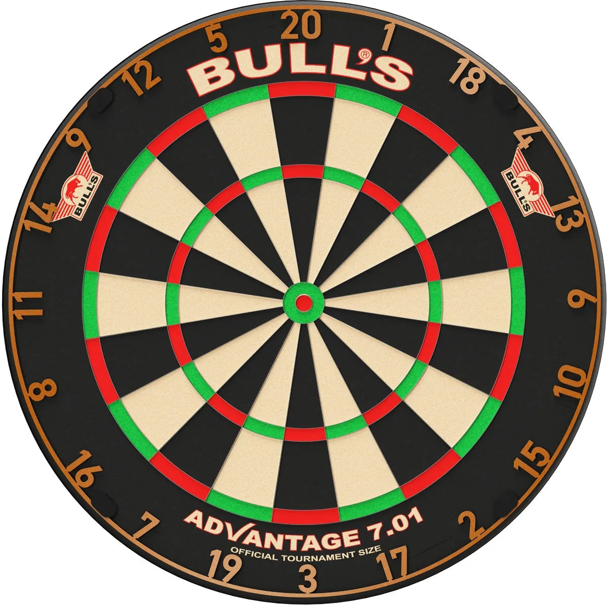 Bull's NL Colourful Matt Number Ring Set (Set of 5)