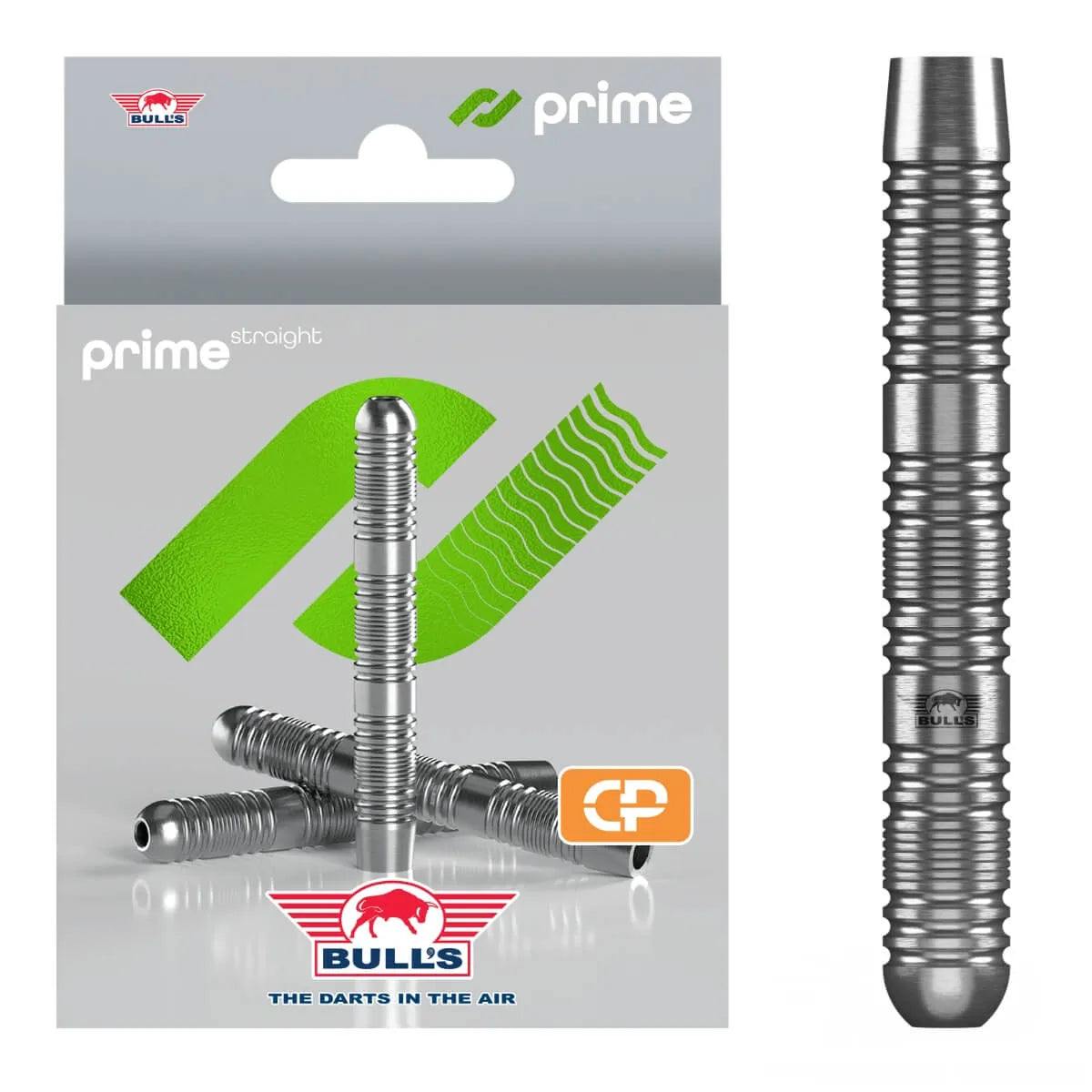 Bull's NL Prime Straight CP 90% Tungsten Steel Tip Barrels Only-1-22 GRAM-Premier Darts