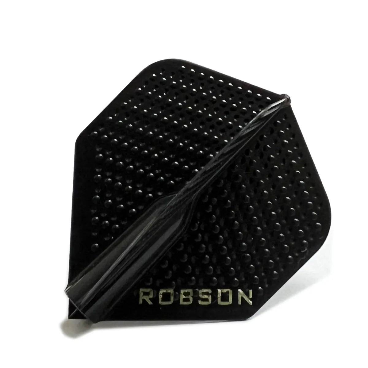 Bull's NL Robson Plus Dimpled No2 Flights-3-Black-Premier Darts