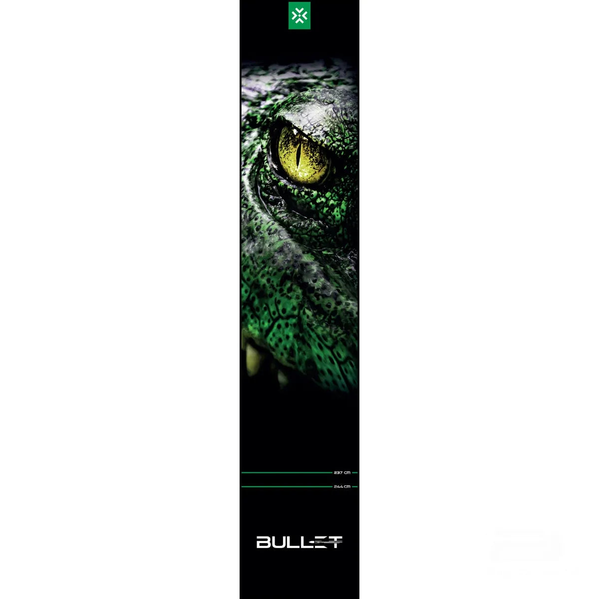 Bullet Dart Mat Gator 300 x 60cm-2-Premier Darts