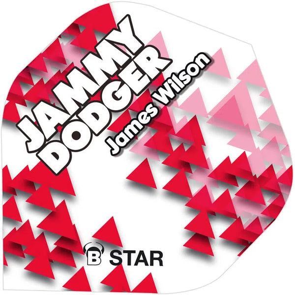 Bull's DE B-Star Jammy Dodger Standard Dart Flights-1-Premier Darts