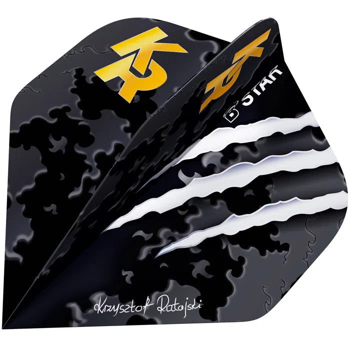 Bull's DE BStar Krzysztof Ratajski Claw Standard Dart Flights