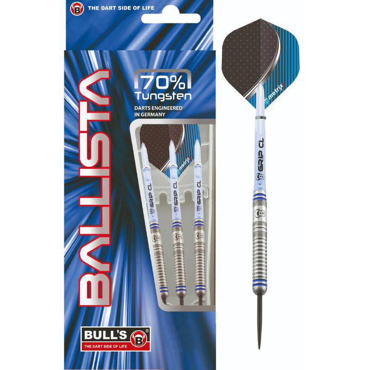 Bull's DE Ballista B1 70% Tungsten Darts Steel Tip Darts