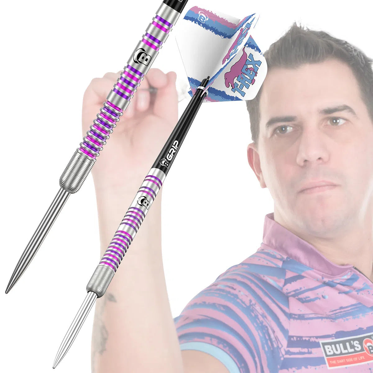 Bull's DE Challenger Michael Unterbuchner 90% Tungsten Steel Tip Darts
