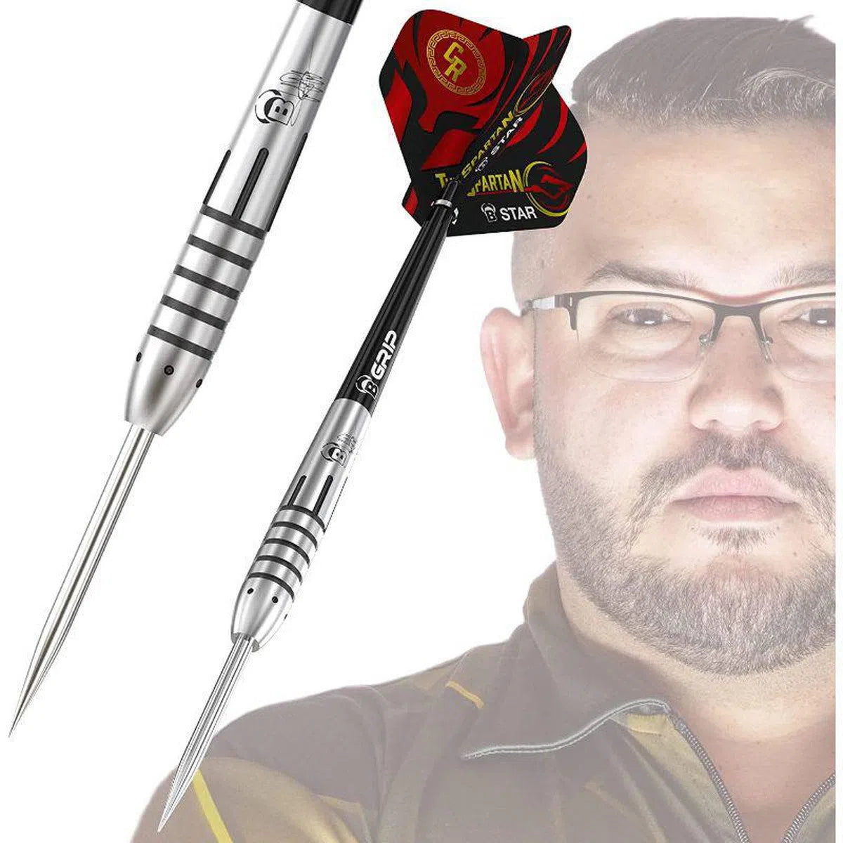 Bull's DE Cristo Reyes 90% Tungsten Steel Tip Darts