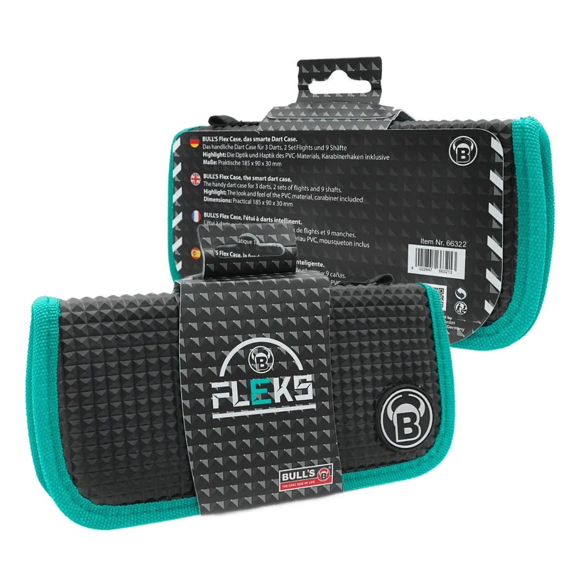 Bull's DE Fleks Darts Case-8-Grey-Premier Darts