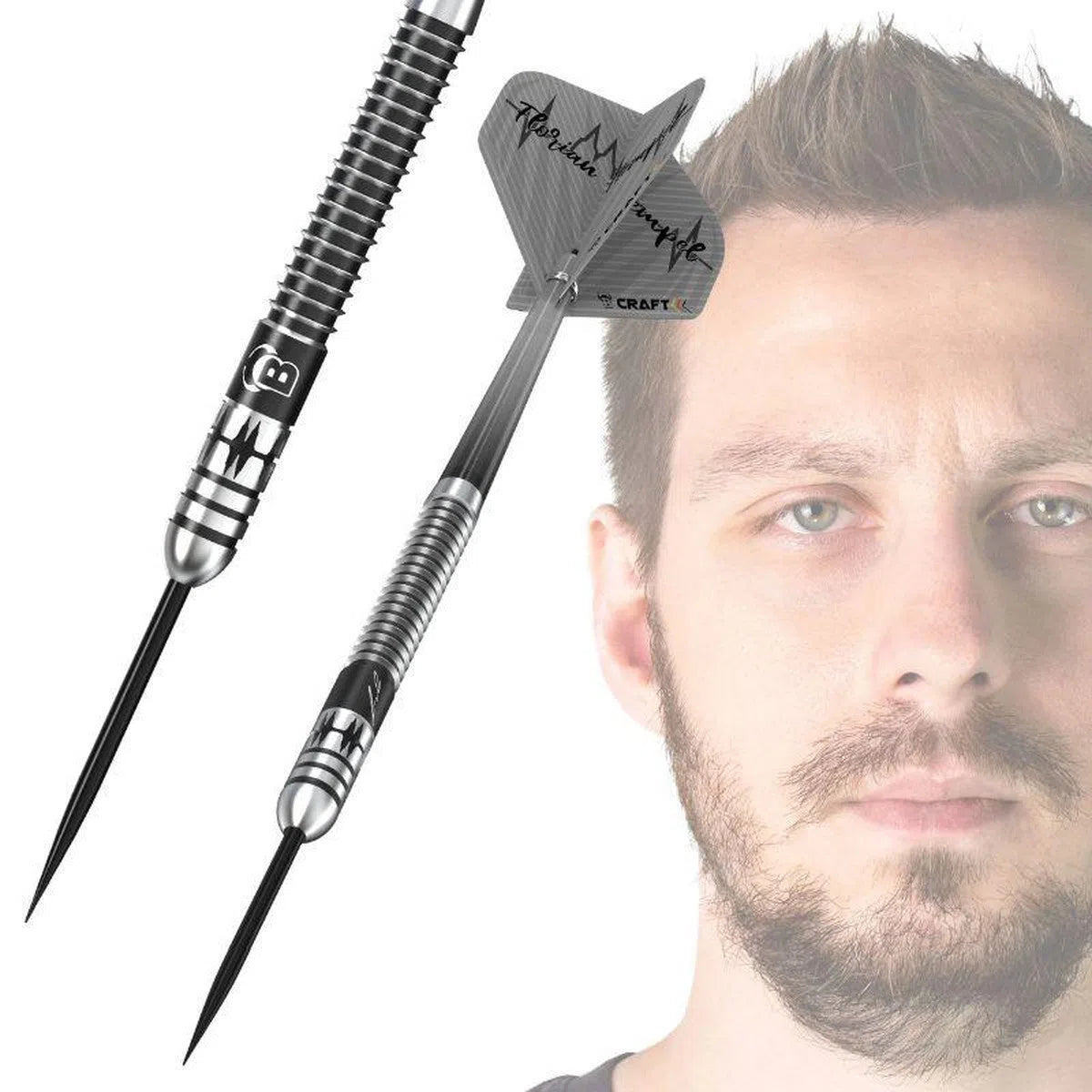 Bull's DE Florian Hempel 90% Tungsten Steel Tip Darts