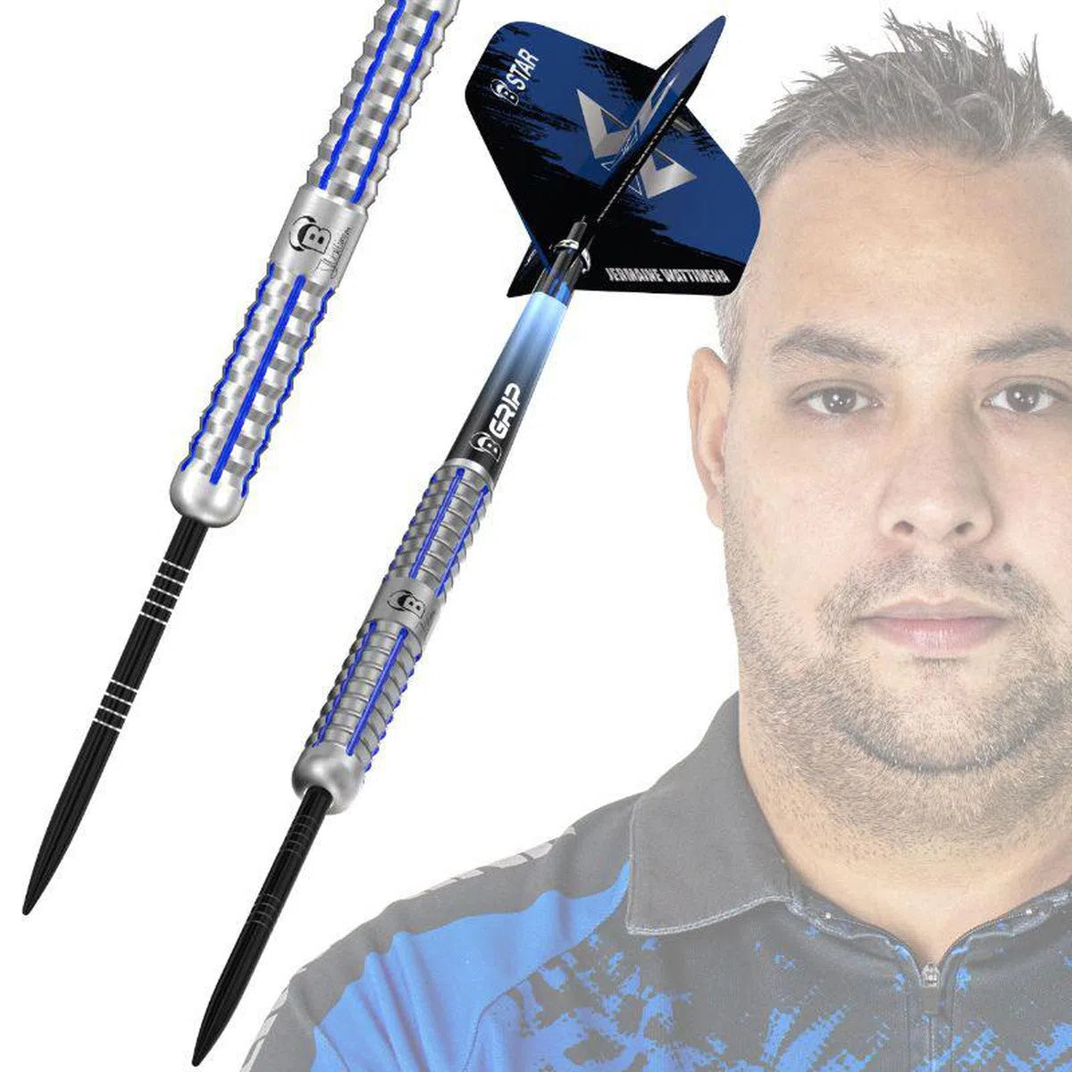 Bull's DE Jermaine Wattimena Gen 2 90% Tungsten Steel Tip Darts