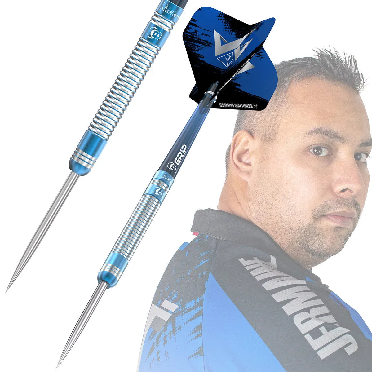 Bull's DE Jermaine Wattimena Gen 3 90% Tungsten Steel Tip Darts