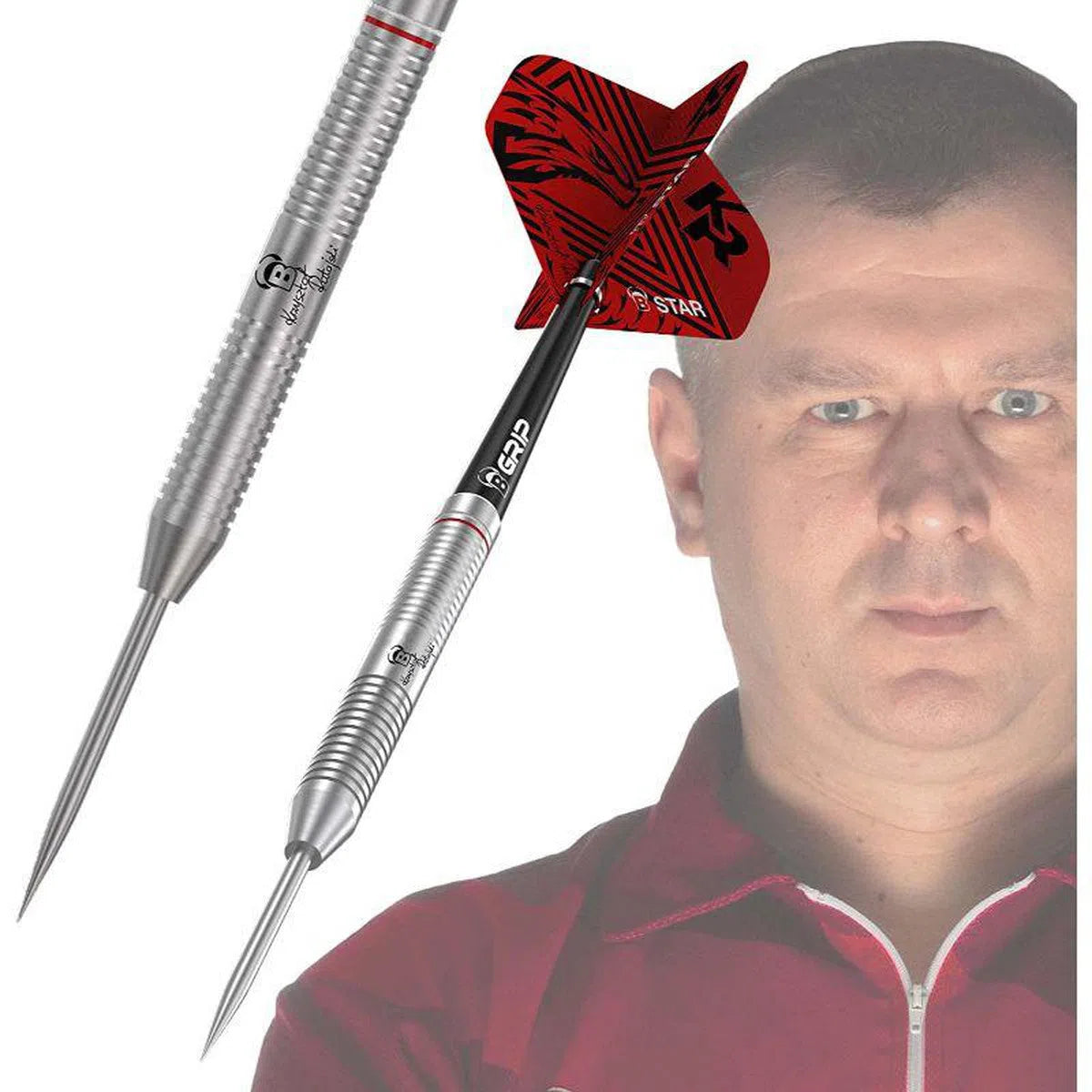 Bull's DE Krzysztof Ratajski Scoremaster 80% Tungsten Steel Tip Darts