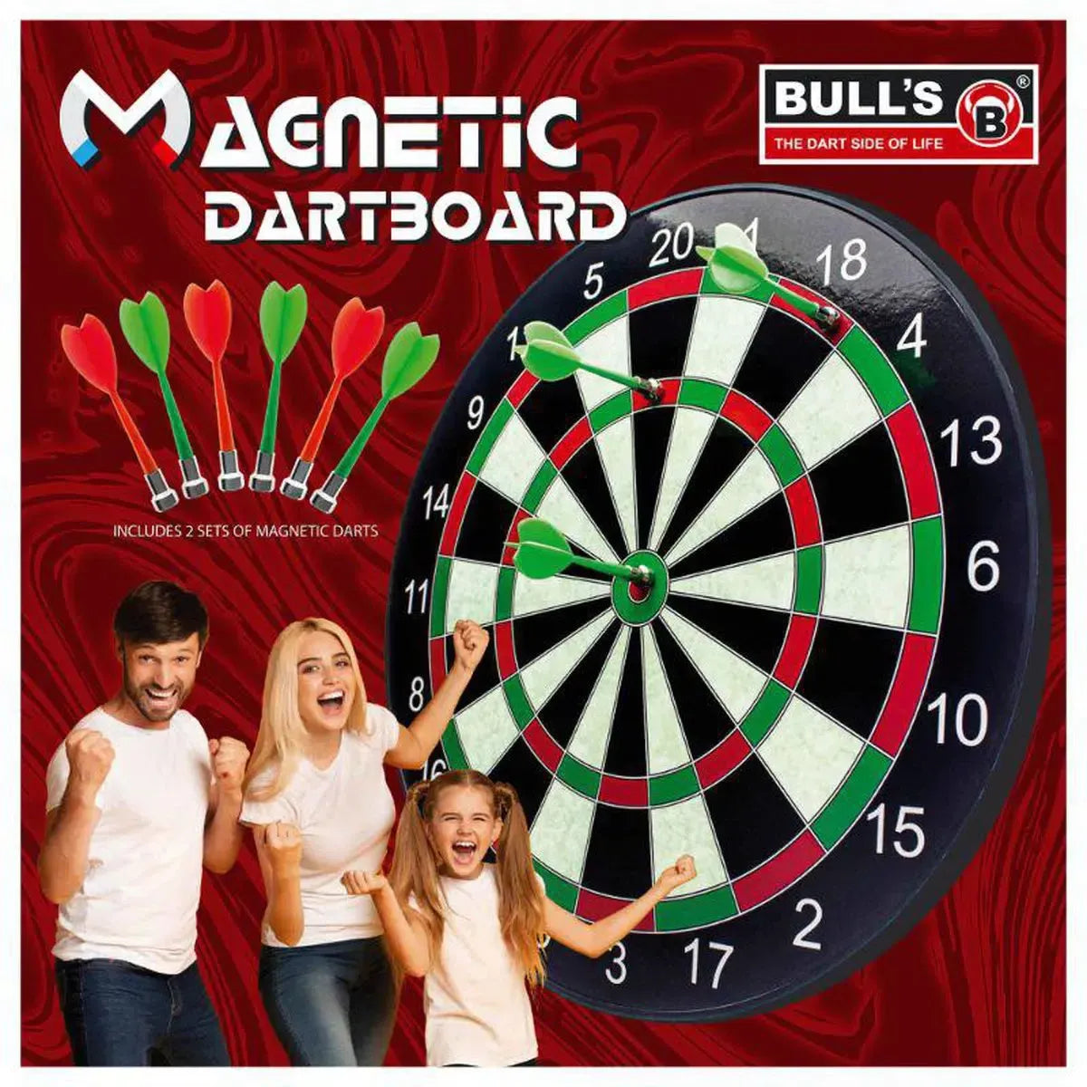 Bull's DE Magnetic Dartboard Game-2-Premier Darts