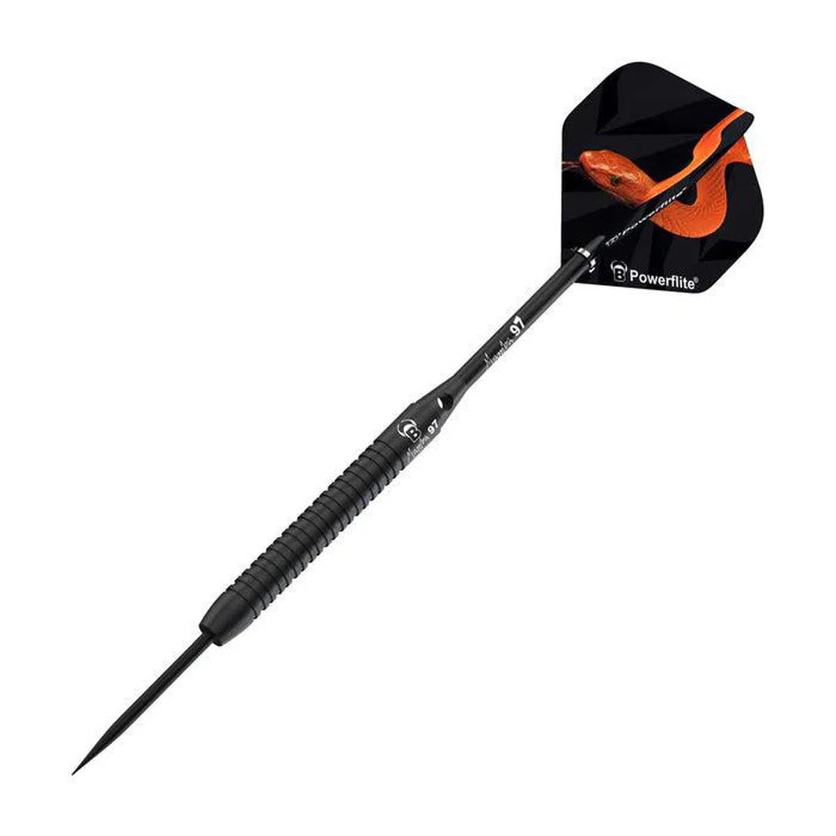 Bull's DE Mamba 97 M2 Black Titanium 97% Tungsten Steel Tip Darts