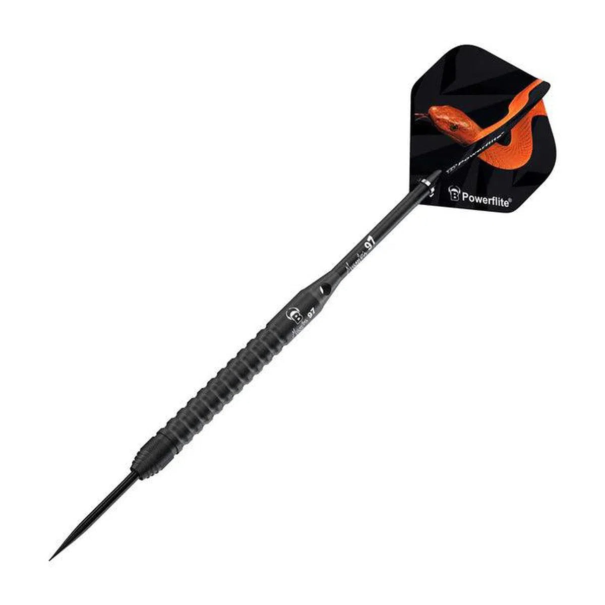 Bull's DE Mamba 97 M3 Black Titanium 97% Tungsten Steel Tip Darts