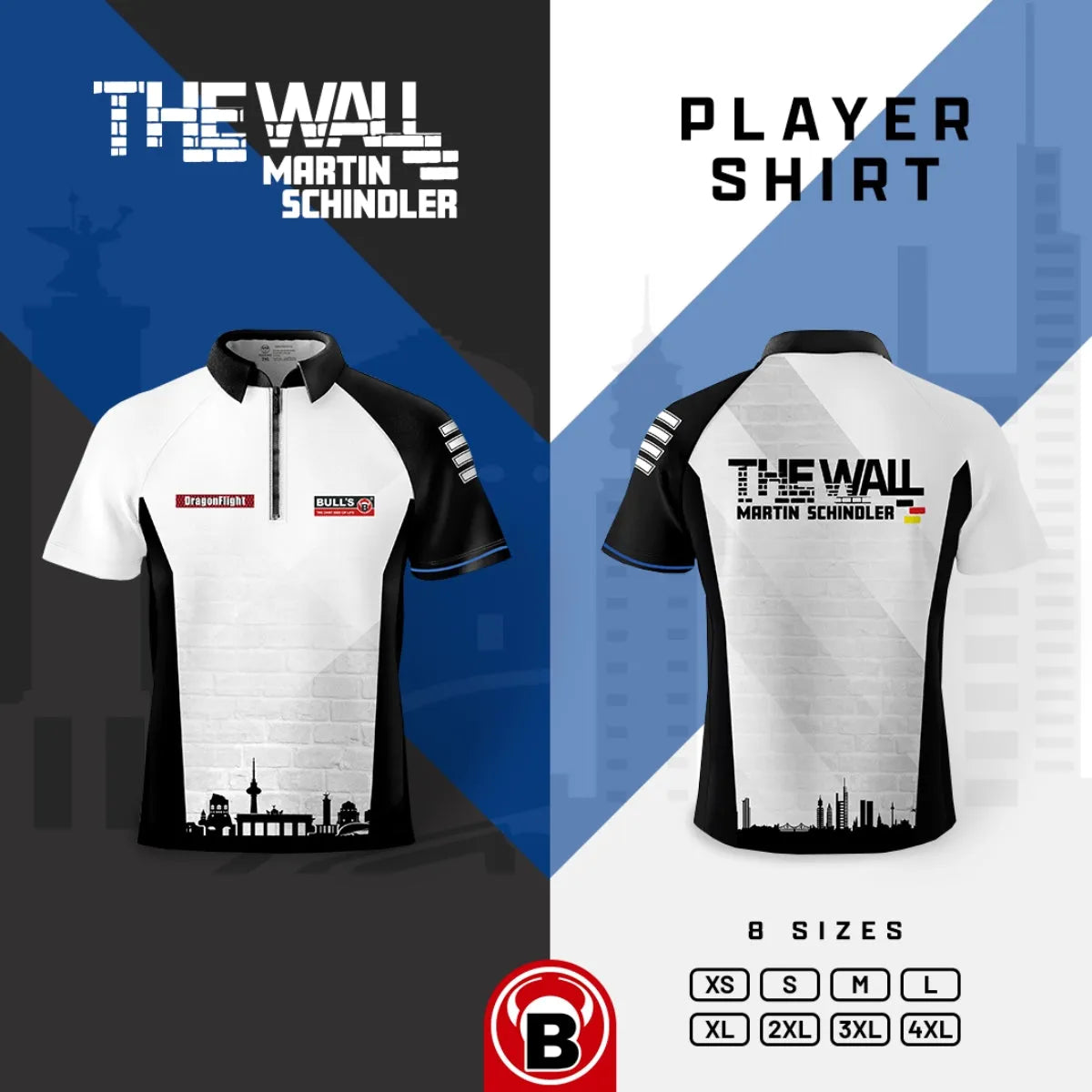 Bull's DE Martin Schindler Darts Shirt