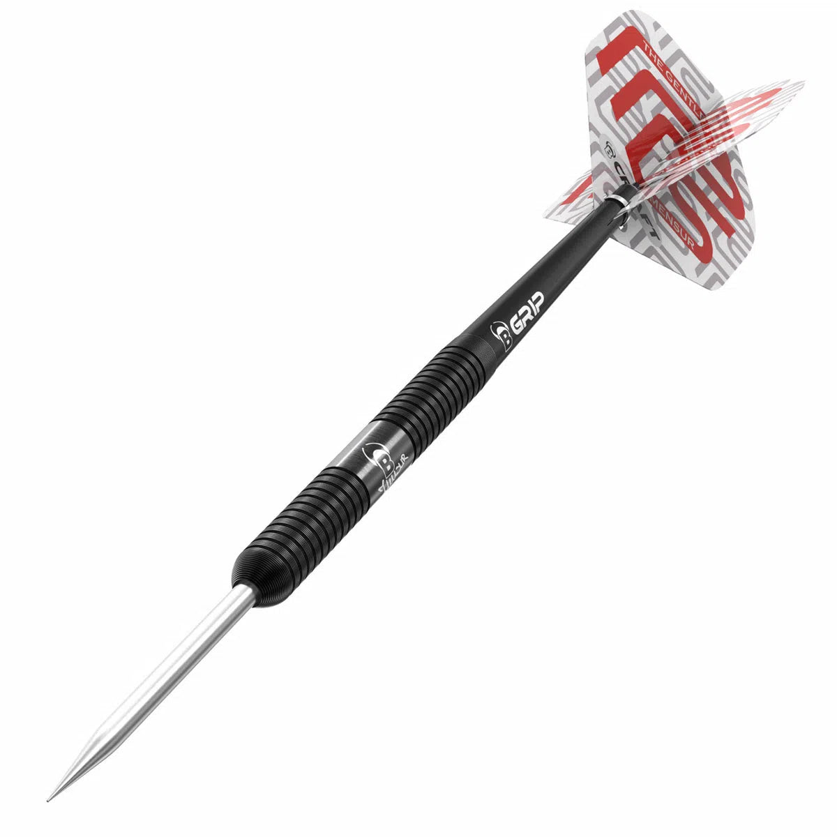 Bull's DE Mensur Suljovic The Gentle Black Edition 90% Tungsten Steel Tip Darts