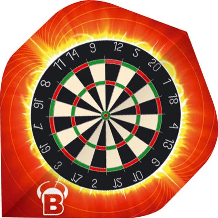 Bull's DE Motex Dart Flights  Dartboard