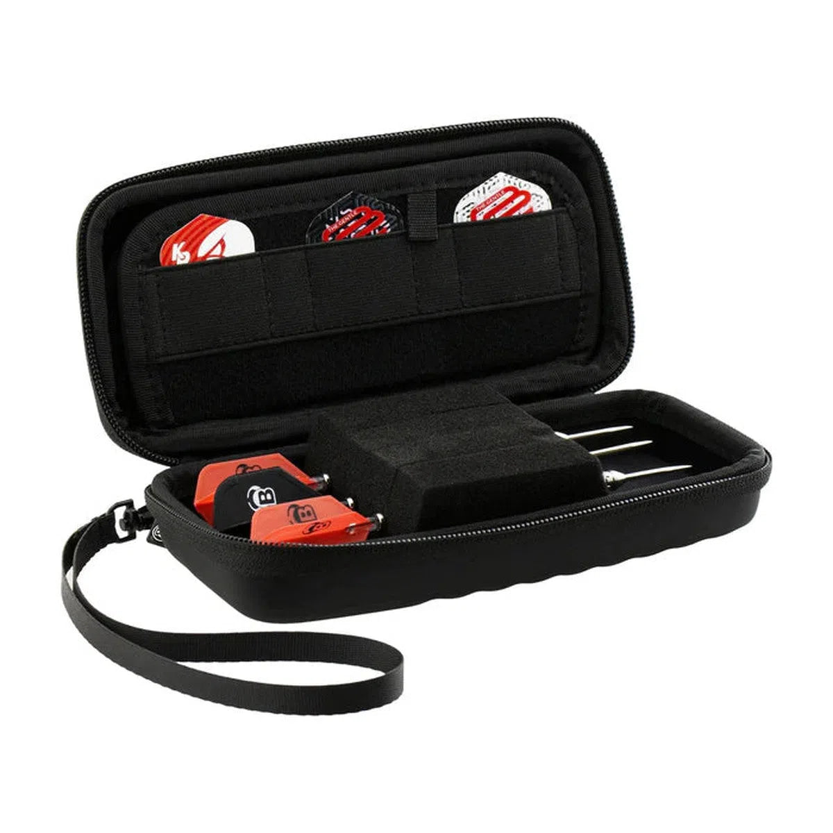 Bull's DE Orbis Standard Darts Wallet-4-Black-Premier Darts