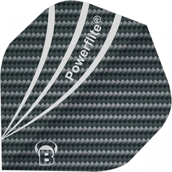 Bull's DE Powerflite Black Standard Flights-1-Premier Darts