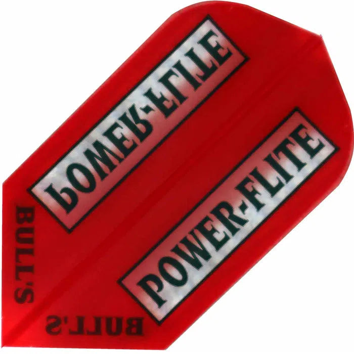Bull's DE Powerflite Clear Slim Flights