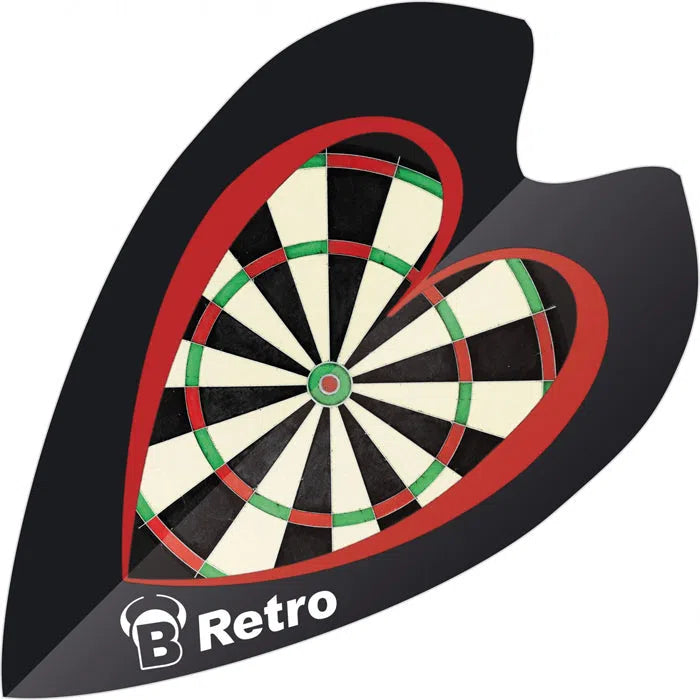 Bull's DE Retro Dart Board Dart Flights