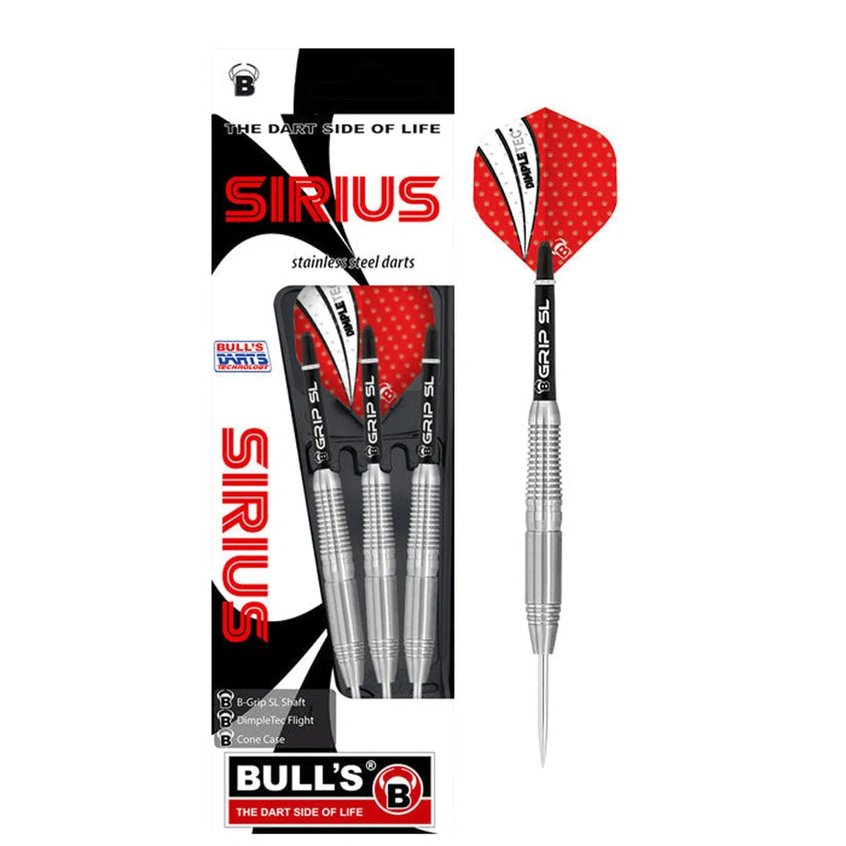 Bull's DE Sirius Stainless Steel Tip Darts