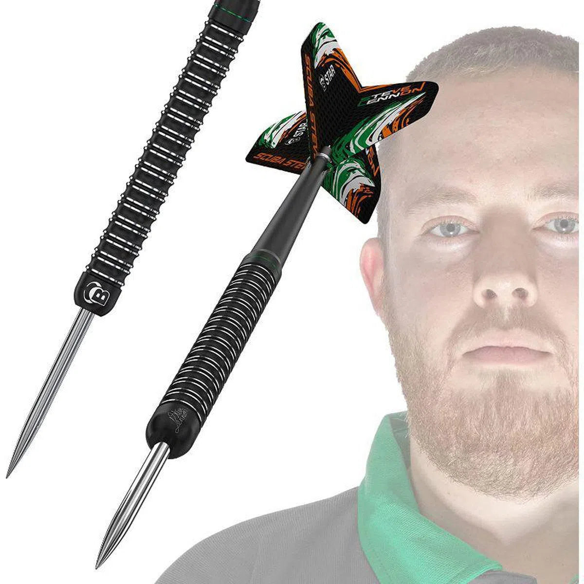 Bull's DE Steve Lennon 90% Tungsten Steel Tip Darts