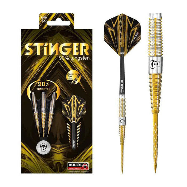 Bull's DE Stinger 90% Tungsten Steel Tip Darts-1-21 GRAM-Premier Darts