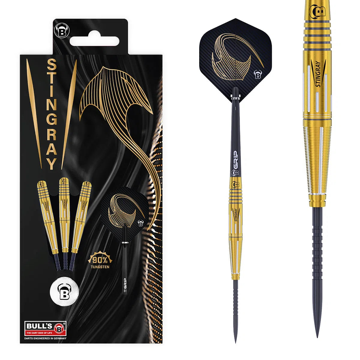 Bull's DE Stingray ST4 90% Tungsten Steel Tip Darts