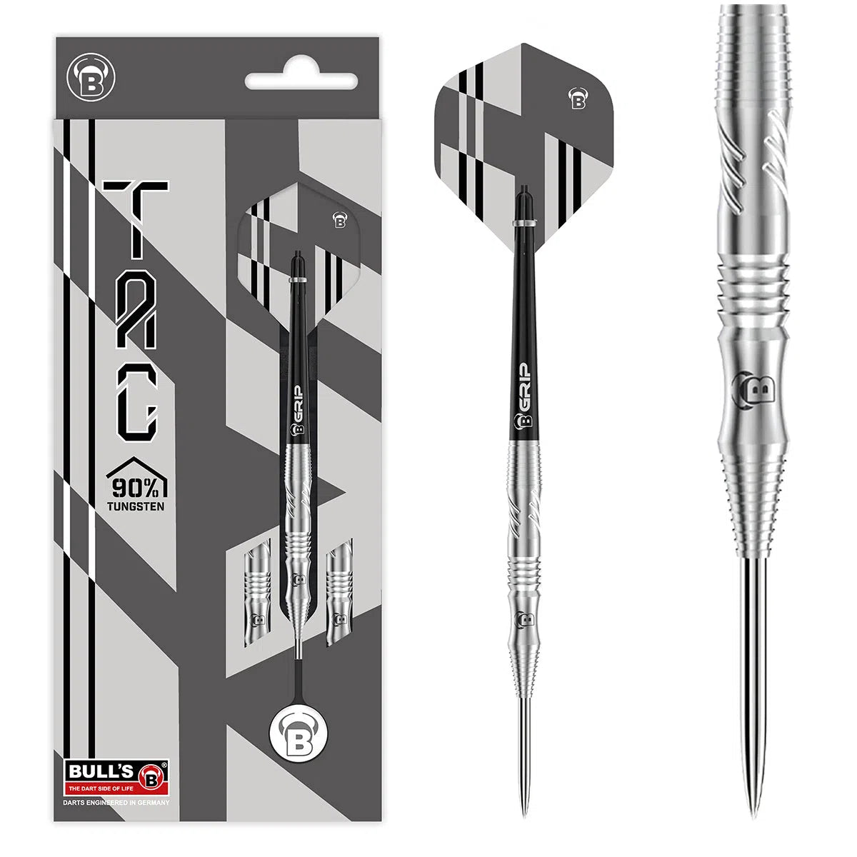 Bull's DE Tac T1 90% Tungsten Steel Tip Darts