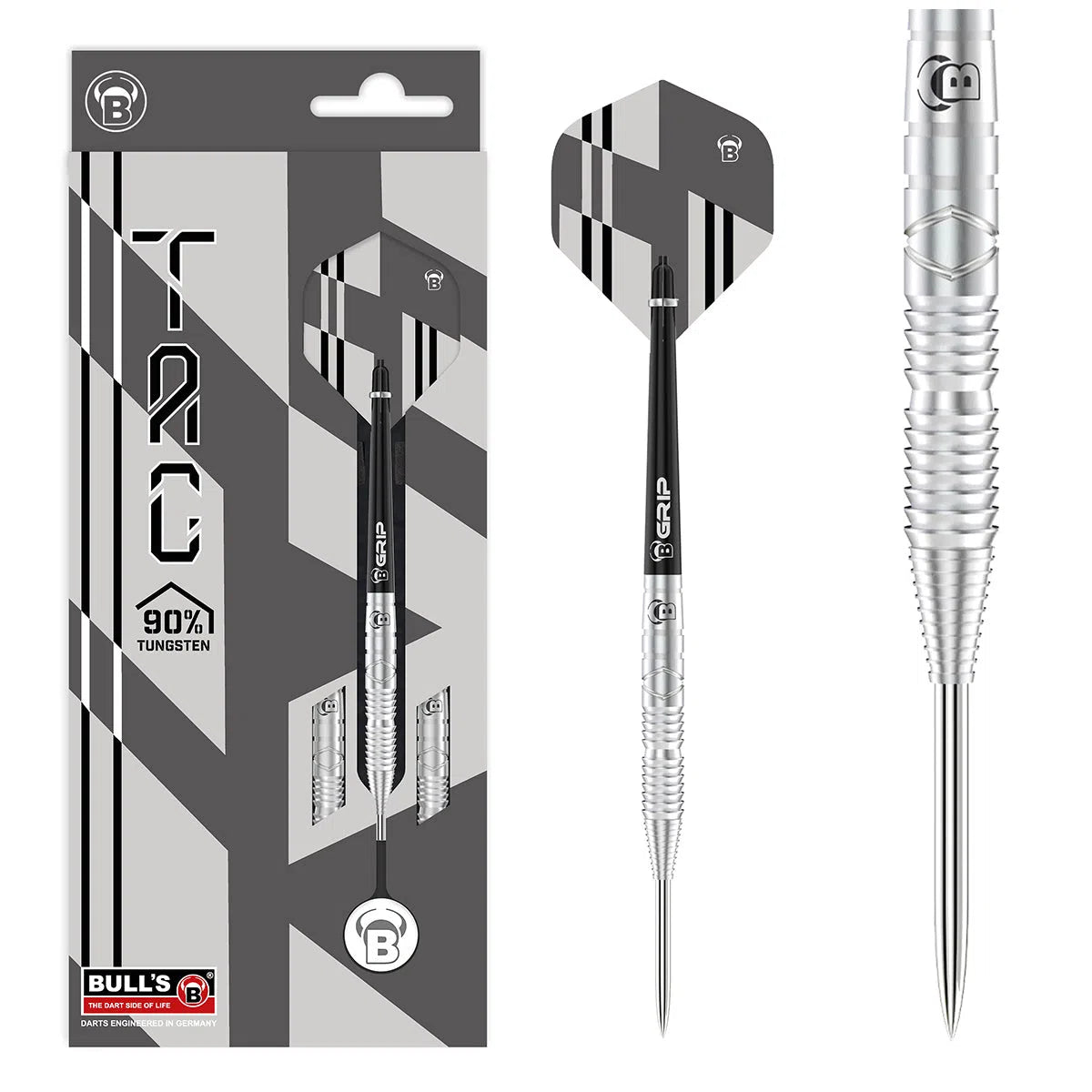 Bull's DE Tac T3 90% Tungsten Steel Tip Darts