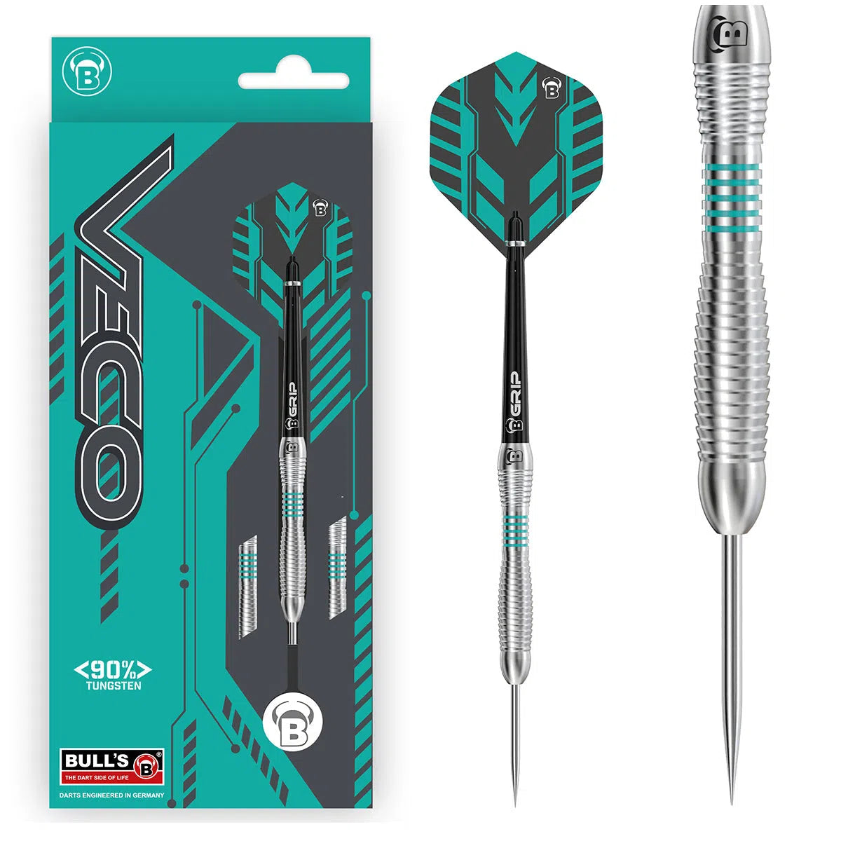 Bull's DE Veco V3 90% Tungsten Steel Tip Darts