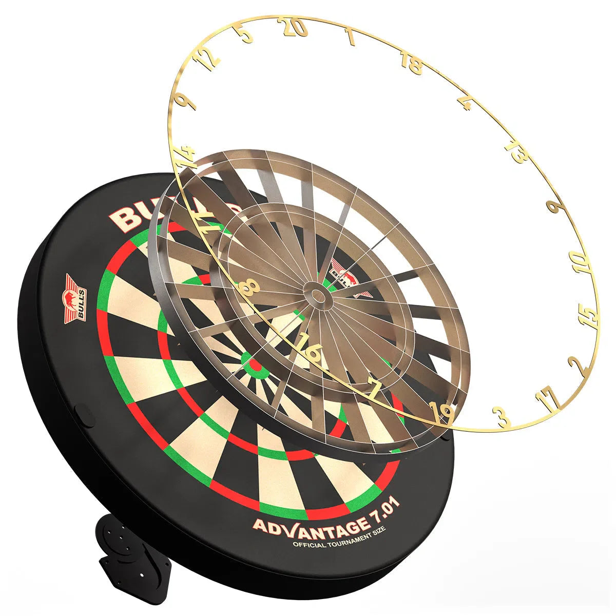 Bull's NL Advantage 7.01 Surround & Mat Bundle-6-Premier Darts