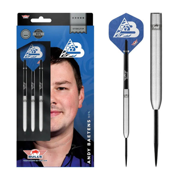 Bull's NL Andy Baetens 90% Tungsten Steel Tip Darts-1-22 GRAM-Premier Darts