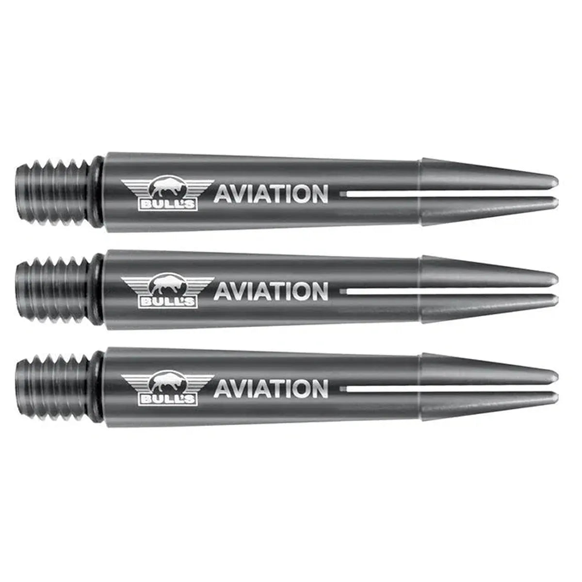 Bull's NL Aviation Shafts-7-Grey Aluminium-Short-Premier Darts