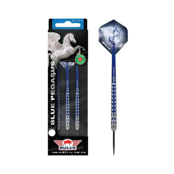 Bull's NL Blue Pegasus C 95% Tungsten Steel Tip Darts-1-22 GRAM-Premier Darts