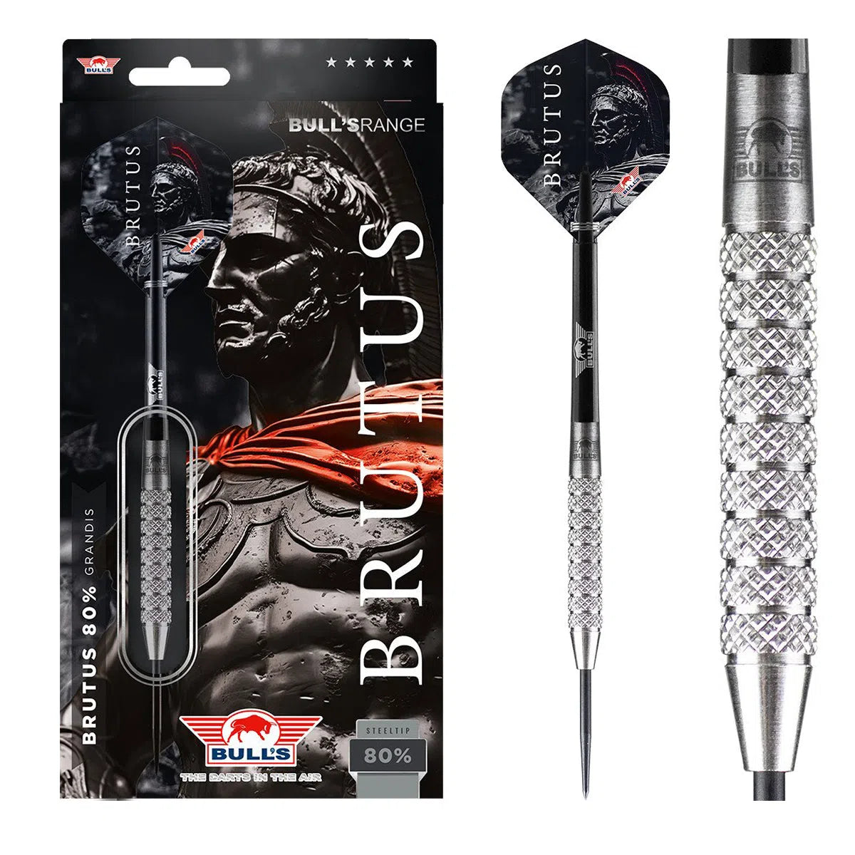 Bull's NL Brutus Grandis 80% Tungsten Steel Tip Darts