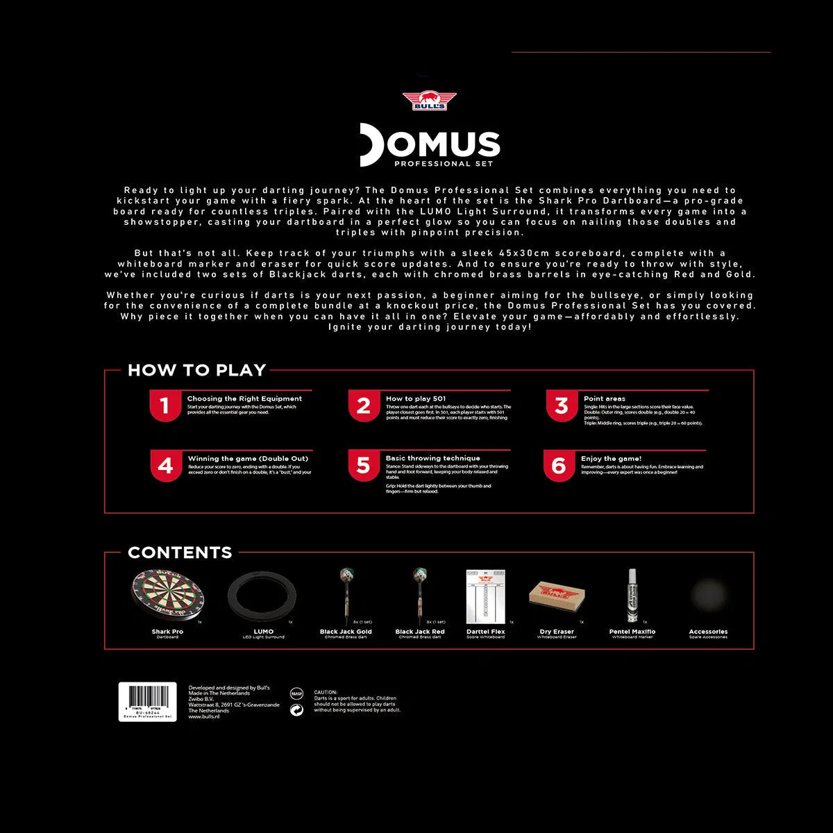 Bull's NL Domus Professional Set