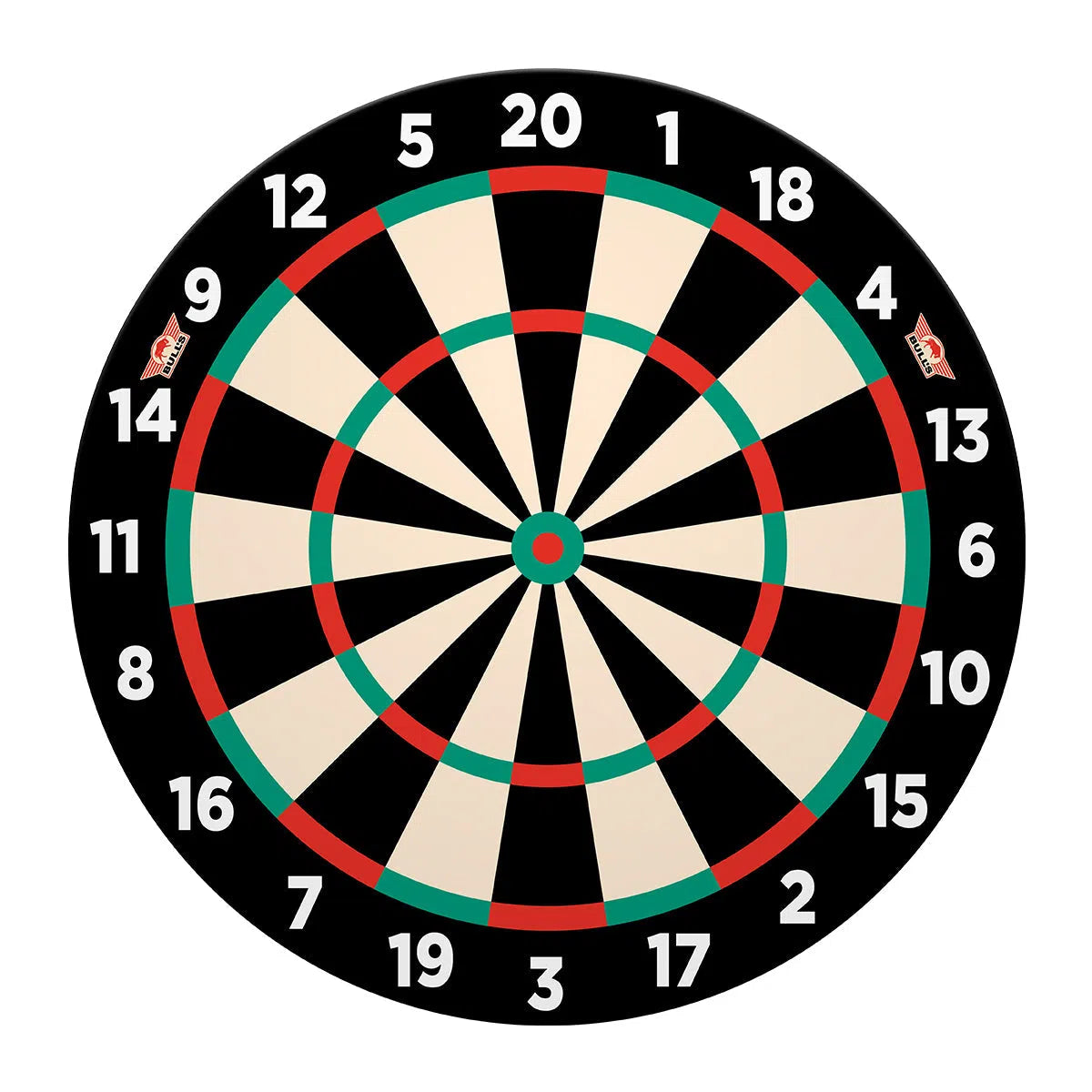 Bull's NL Magentic Paper Dartboard Cabinet Set