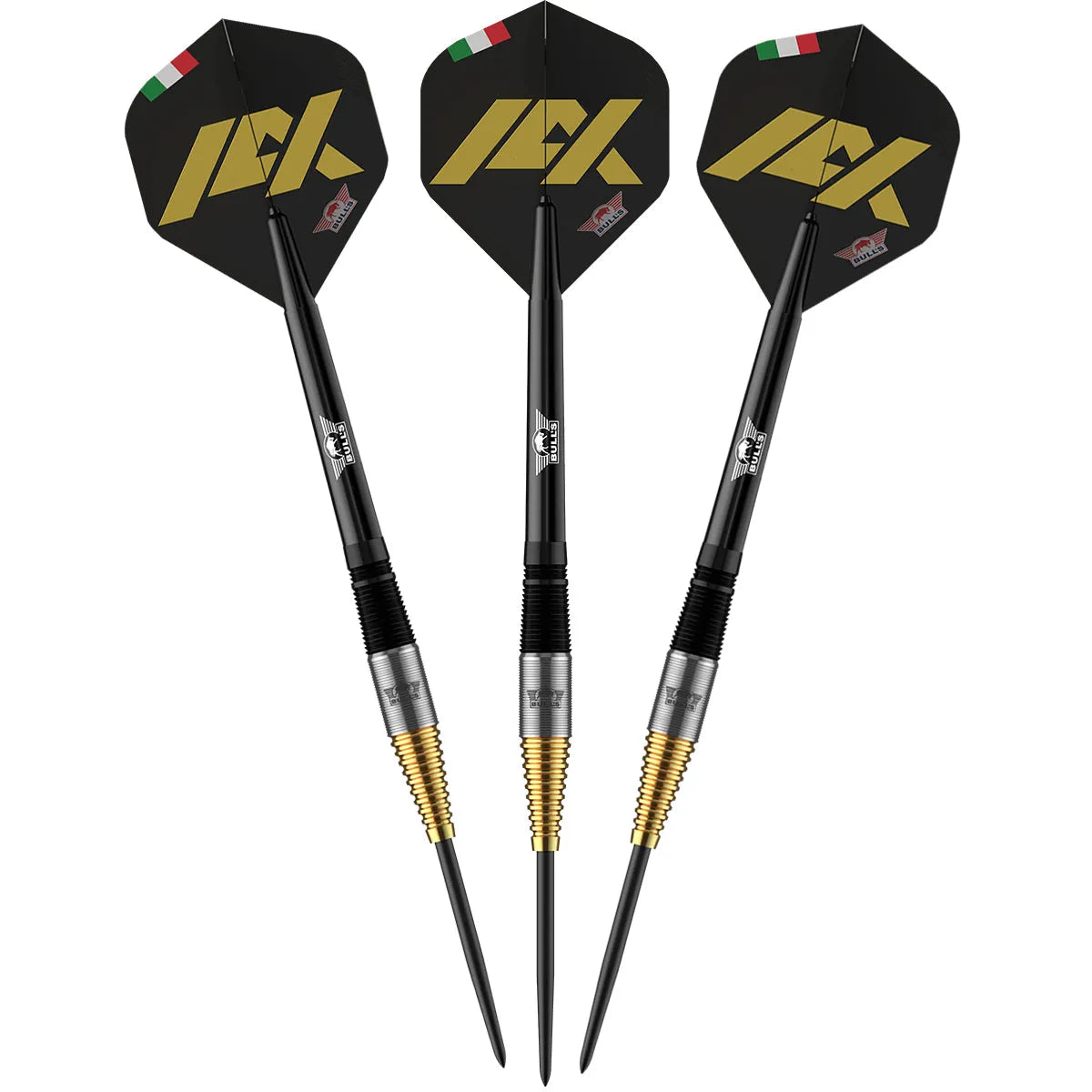 Bull's NL Massimo Dalla-Rosa 90% Tungsten Steel Tip Darts