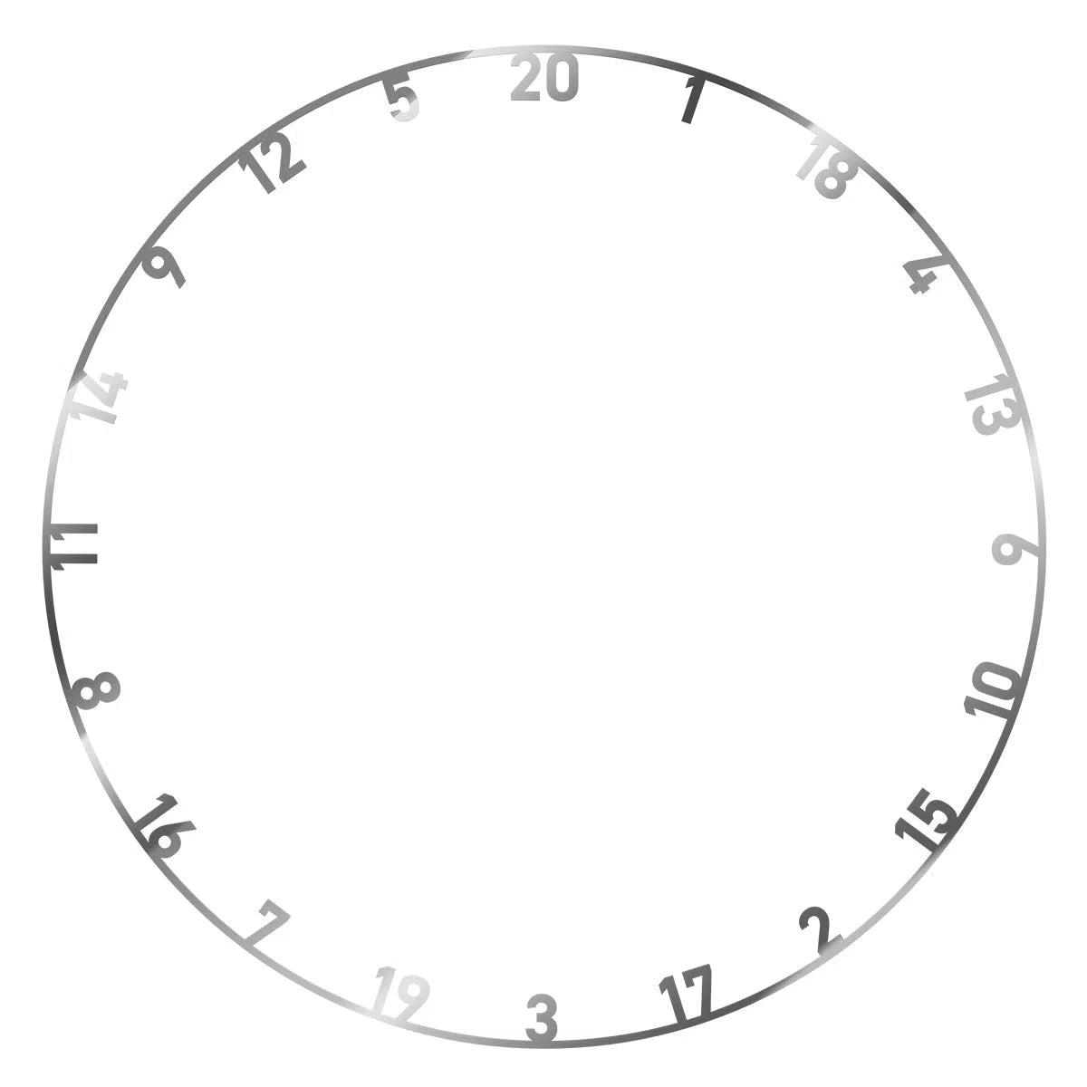 Bull's NL Metal Number Ring Set (Set of 3)