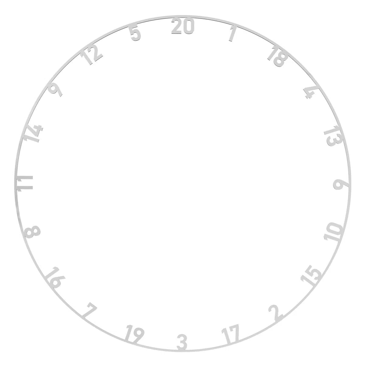 Bull's NL Metal Number Ring Set (Set of 3)