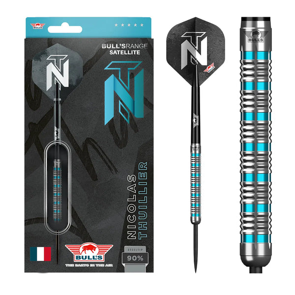 Bull's NL Nicolas Thuillier 90% Tungsten Steel Tip Darts-1-21 GRAM-Premier Darts