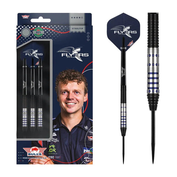 Bull's NL Richard Veenstra 90% Tungsten Steel Tip Darts-1-22 GRAM-Premier Darts
